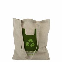 Melierte Recycling-Taschen - 150 g/m² - 38 x 42 cm