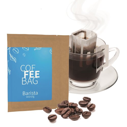 CoffeeBag - naturbraun, Individual Design