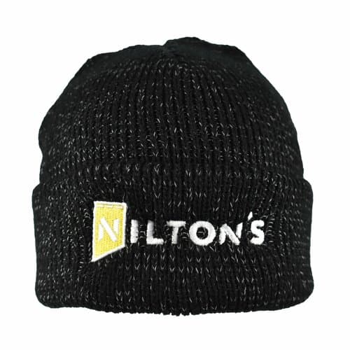 Nilton's Strickmütze reflektierend