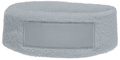 Frottier Stirnband mit Label
