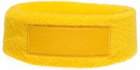 Frottier Stirnband mit Label