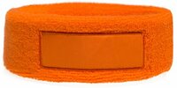 Frottier Stirnband mit Label