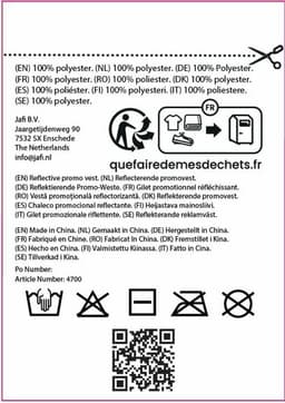Reflektierende Promo-Weste – Bild 3