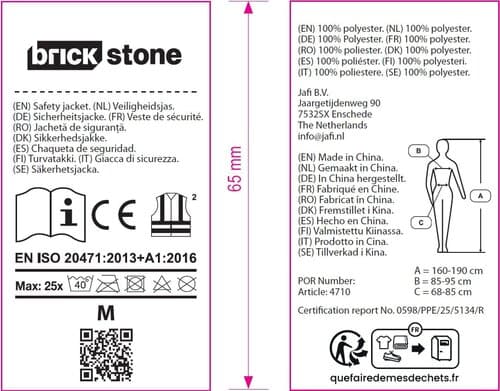 Sicherheitsweste - EN 20471
