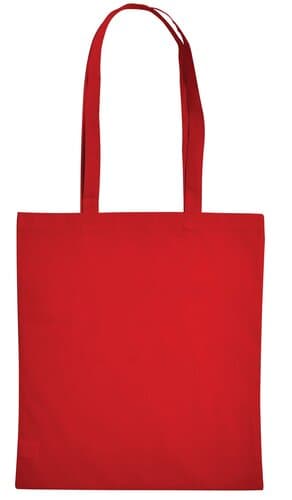 Baumwolltasche mit langen Henkeln, 140 gr/m²