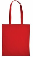 Baumwolltasche mit langen Henkeln, 140 gr/m²