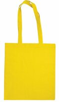 Baumwolltasche mit langen Henkeln, 140 gr/m²