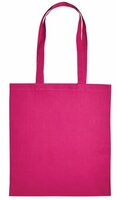 Baumwolltasche mit langen Henkeln, 140 gr/m²