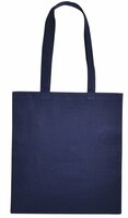 Baumwolltasche mit langen Henkeln, 140 gr/m²