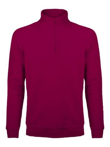 BS Sirio Pullover mit halbem Reißverschluss, 280 gr/m²