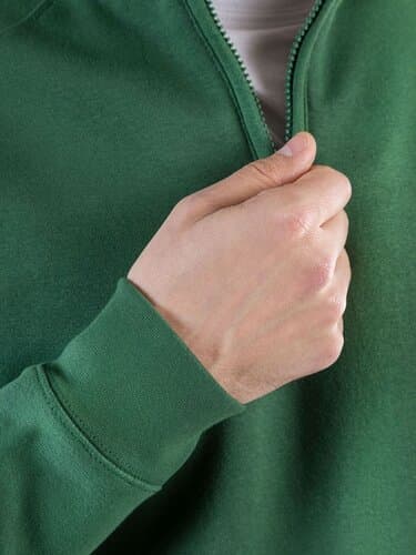 BS Sirio Pullover mit halbem Reißverschluss, 280 gr/m²