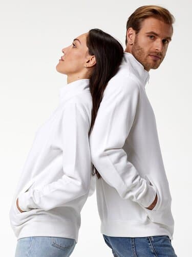 BS Harlem Pullover mit durchgehendem Reißverschluss, 280 gr/m²