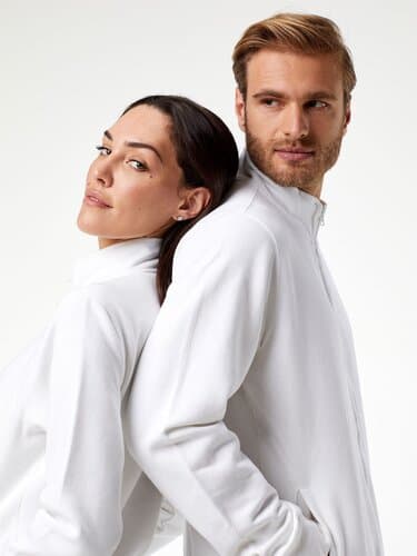 BS Harlem Pullover mit durchgehendem Reißverschluss, 280 gr/m²