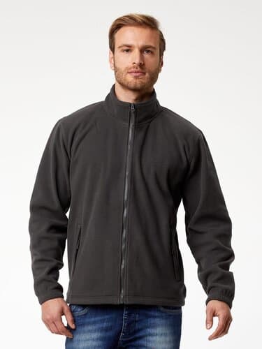 BS Peak Fleecejacke mit durchgehendem Reißverschluss, 290 gr/m²
