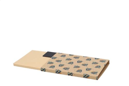 CreaSleeve Kraft 106 Individueller Pappschuber aus Kraftpapier