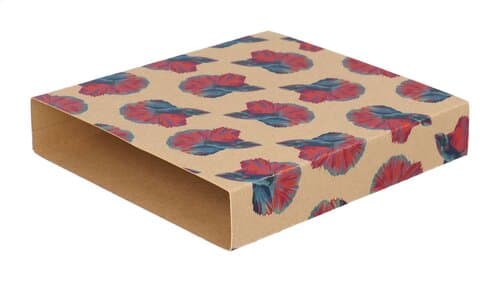 CreaSleeve Kraft 354 Individueller Pappschuber aus Kraftpapier