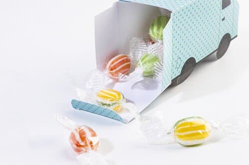 CreaCandy Truck Individuelle Süßigkeitenbox