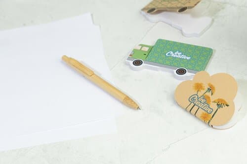 CreaStick Cloud Eco Individueller Haftnotizblock