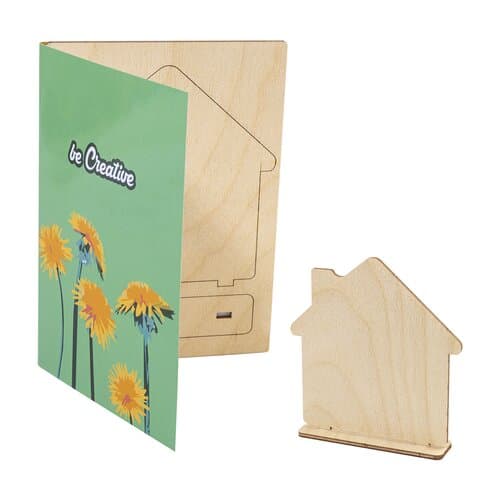 SendCraft individuelle Puzzle-Postkarte, Haus