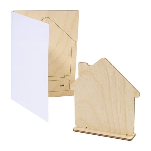 SendCraft individuelle Puzzle-Postkarte, Haus