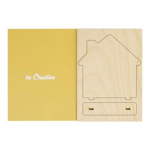 SendCraft individuelle Puzzle-Postkarte, Haus