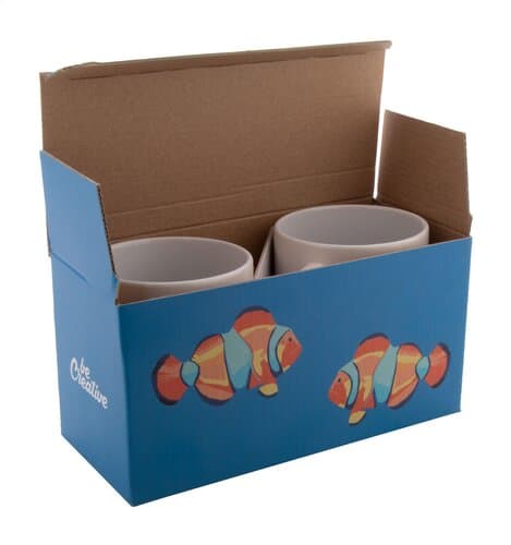 CreaBox Mug Double Individuelle Doppel-Tassenbox