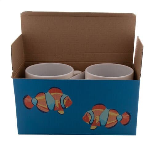 CreaBox Mug Double Individuelle Doppel-Tassenbox