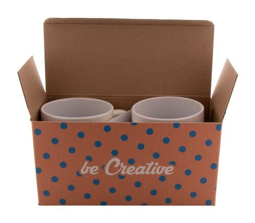 CreaBox Mug Double Individuelle Doppel-Tassenbox
