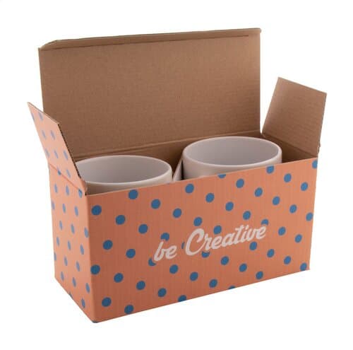 CreaBox Mug Double Individuelle Doppel-Tassenbox