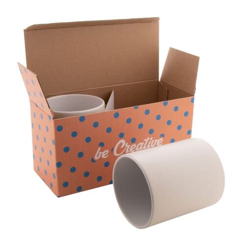 CreaBox Mug Double Individuelle Doppel-Tassenbox