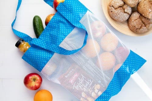 SuboShop Mesh Individuelle Einkaufstasche