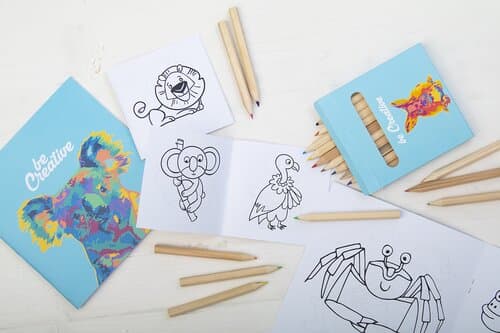 Coloxil 12 Individuelles Ausmalset, Tiere