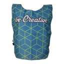 CreaTeam Individuelle RPET Sportweste in schwarz  /  weiß