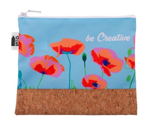 CreaBeauty Cork M RPET Individuelle Kosmetiktasche