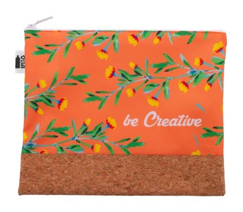 CreaBeauty Cork L RPET Individuelle Kosmetiktasche