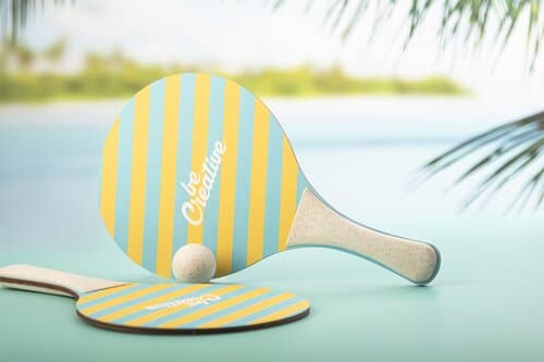 CreaShot Individuelles Strandtennisset