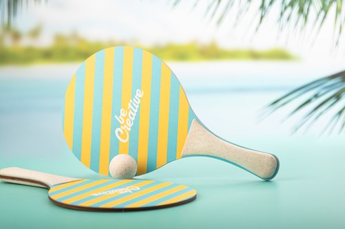 CreaShot Individuelles Strandtennisset