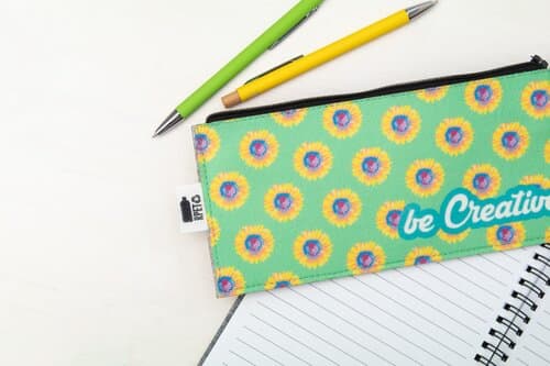CreaFelt Pen Zip individuelle RPET Stiftetasche