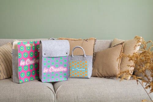 CreaFelt Shop D individuelle RPET Einkaufstasche