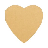 CreaStick Heart Eco Individuelle Haftnotizen