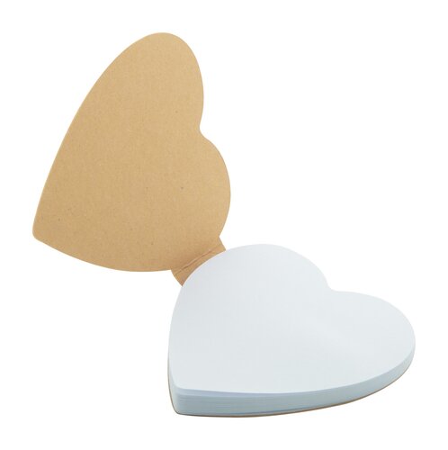 CreaStick Heart Eco Individuelle Haftnotizen