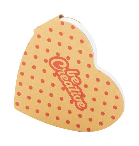 CreaStick Heart Eco Individuelle Haftnotizen