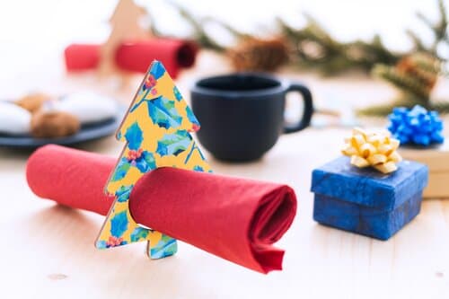 Julmiddag Creative Individueller Weihnachts-Serviettenring