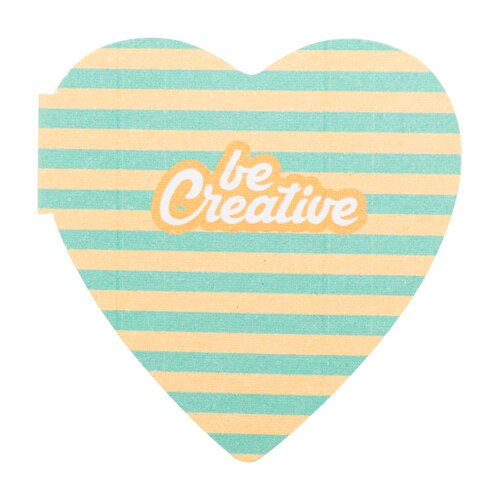 CreaStick Seed Heart Individueller Haftnotizblock