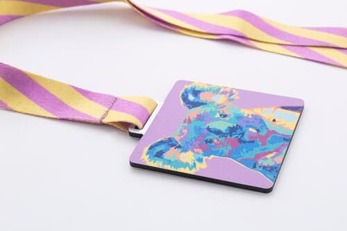 Subdal Shine Square Individuelle Medaille