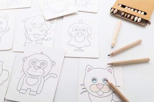 Colozzy Individuelles Ausmalpuzzle