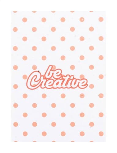 CreaNote A6 Seed individuelles Saatpapier-Notizbuch