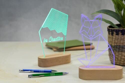 Woodify LED-Trophäe