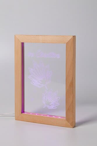 Woodiframe LED-Trophäe