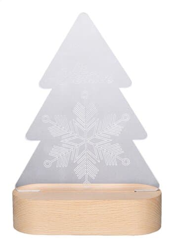 Woodify Xmas Weihnachtsbaum LED-Lichttrophäe